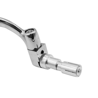Chrome Round Rearview Bar End Mirror Suitable For Motorcycle / Chopper / Racer-3