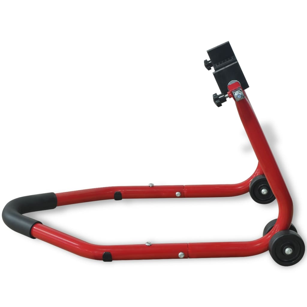 NNEVL Motorcycle Rear Paddock Stand Red