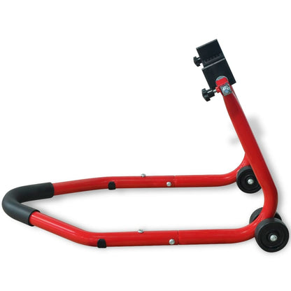 NNEVL Motorcycle Rear Paddock Stand Red