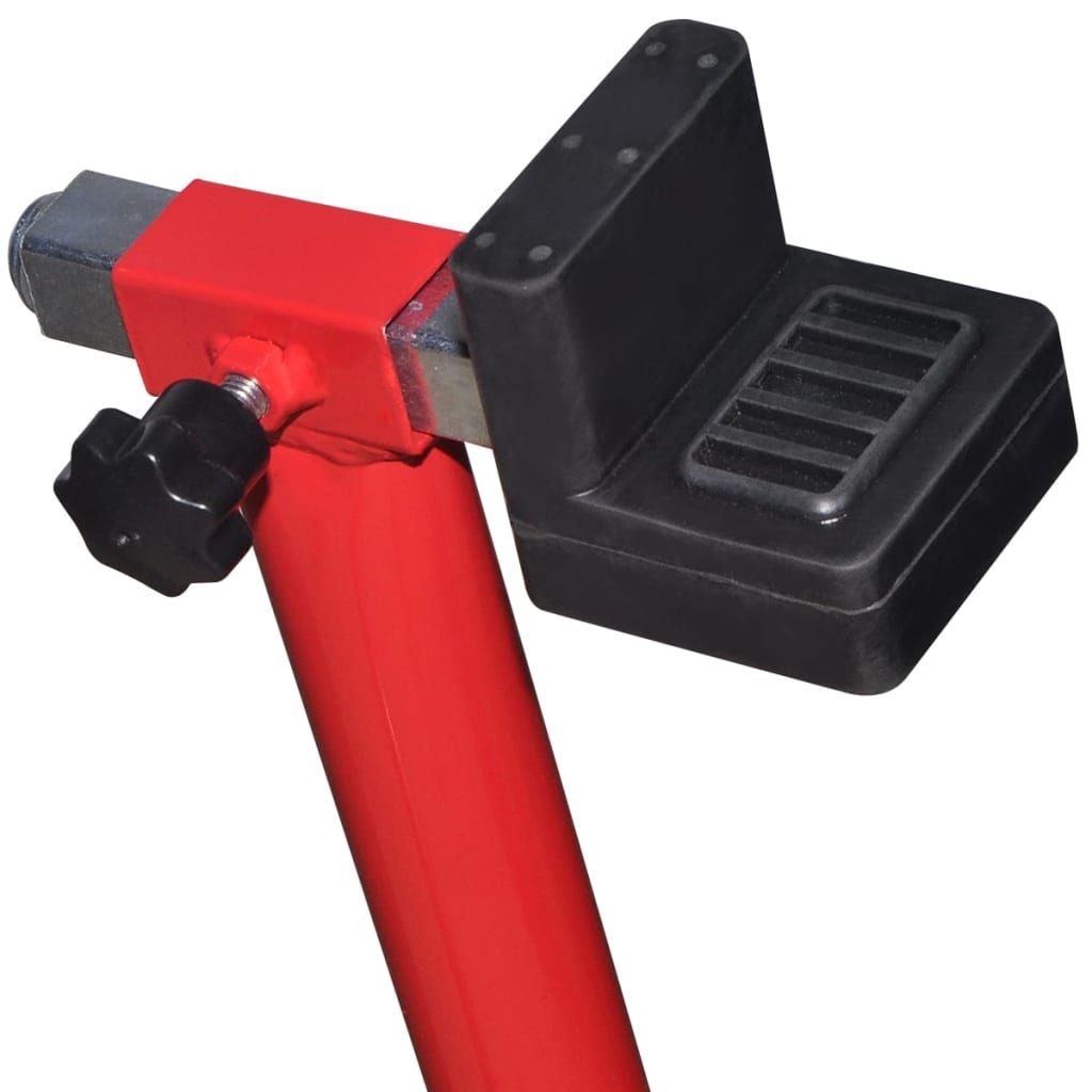 NNEVL Motorcycle Rear Paddock Stand Red
