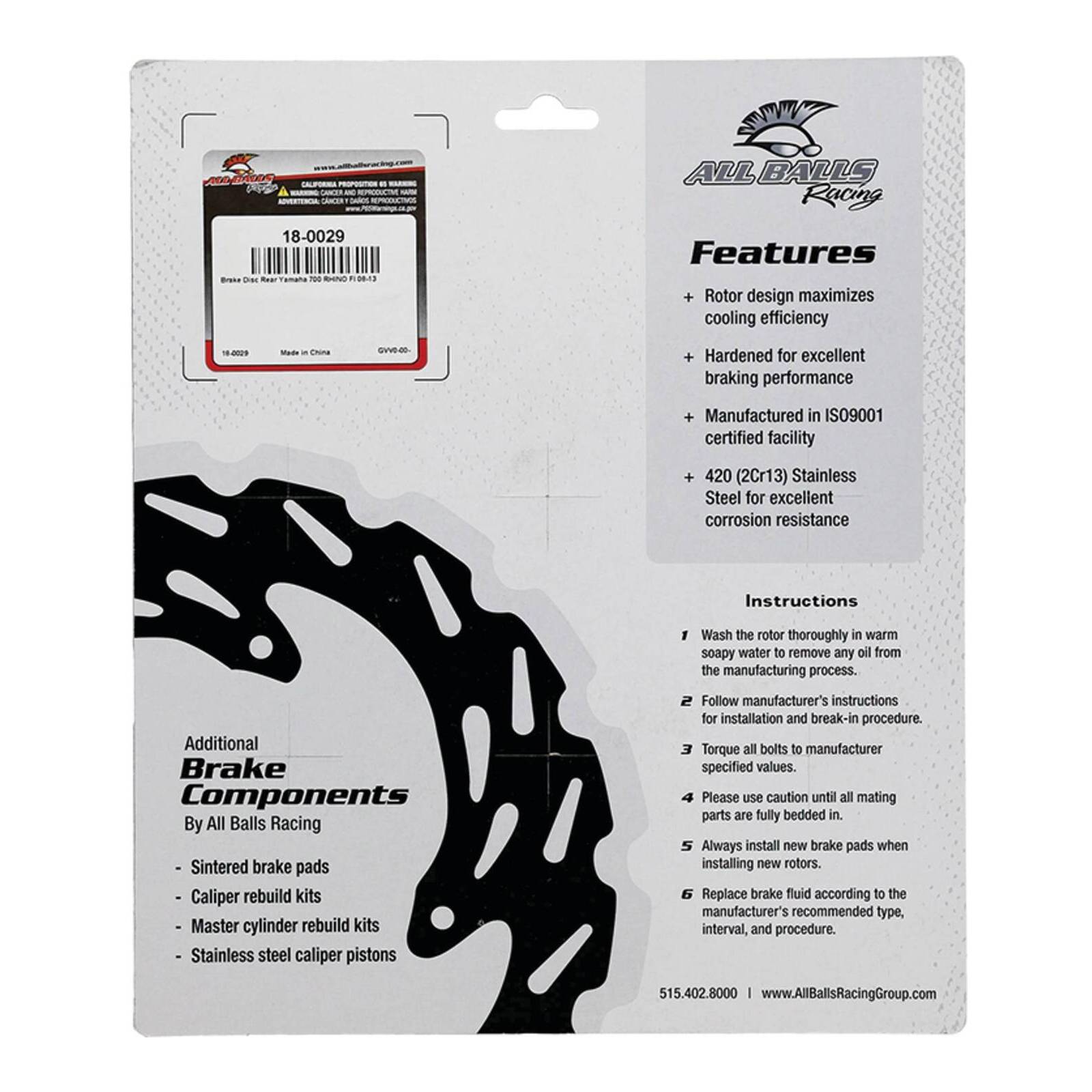 Brake Disc 18-0029