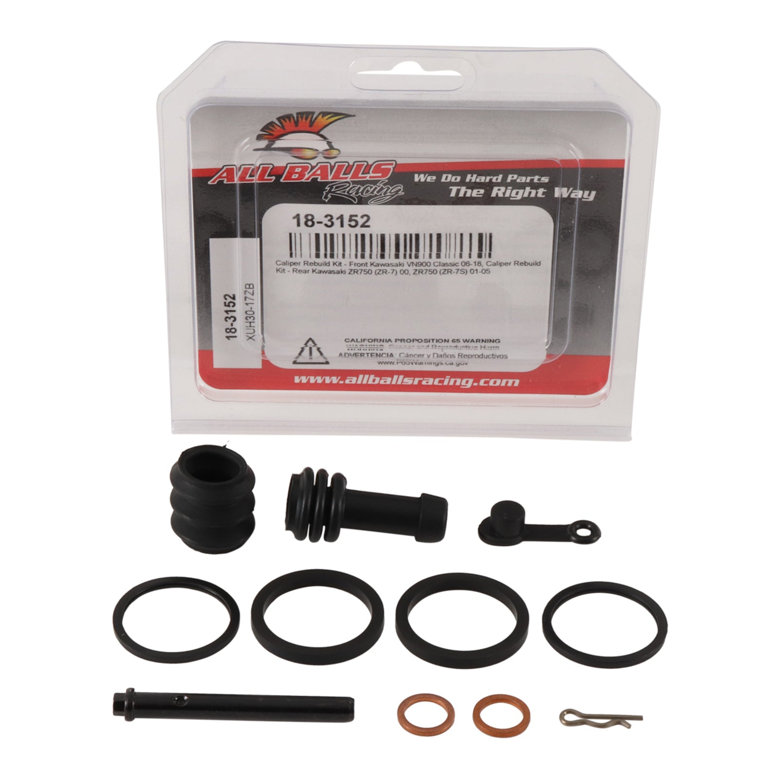 All Balls Racing Calliper Rebuild Kit (18-3152)