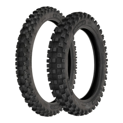 Anlida AM01 Tyre Set 80/100-21 Front & 110/100-18 Rear (NHS)