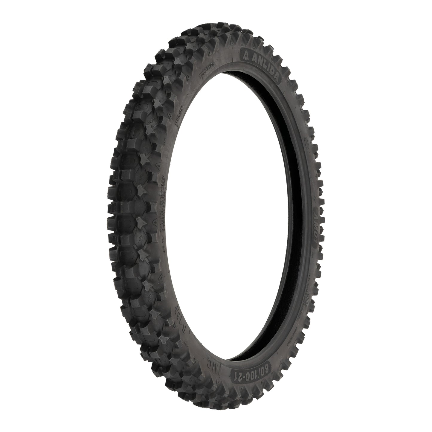 Anlida AM01 Tyre Set 80/100-21 Front & 100/90-19 Rear (NHS)