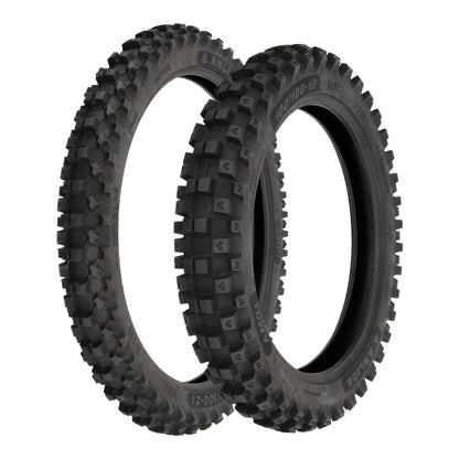 Anlida AM01 Tyre Set 80/100-21 Front & 120/80-19 Rear (NHS)