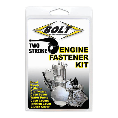 Bolt Engine Fastener Kit Kawasaki KX500 '87-'04