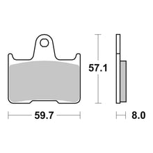 Brembo Prime Brake Pad Sinter Rear 07KA21SP