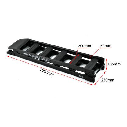 DRC Hybrid Folding Ramp 210cm - Black
