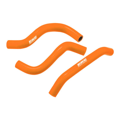 DRC Radiator Hose Kit - KTM 250 SX-F / XC-F / 350 SX-F ('23-) - Orange