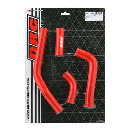 DRC Radiator Hose Kit - Honda CRF450R ('21-) - Red