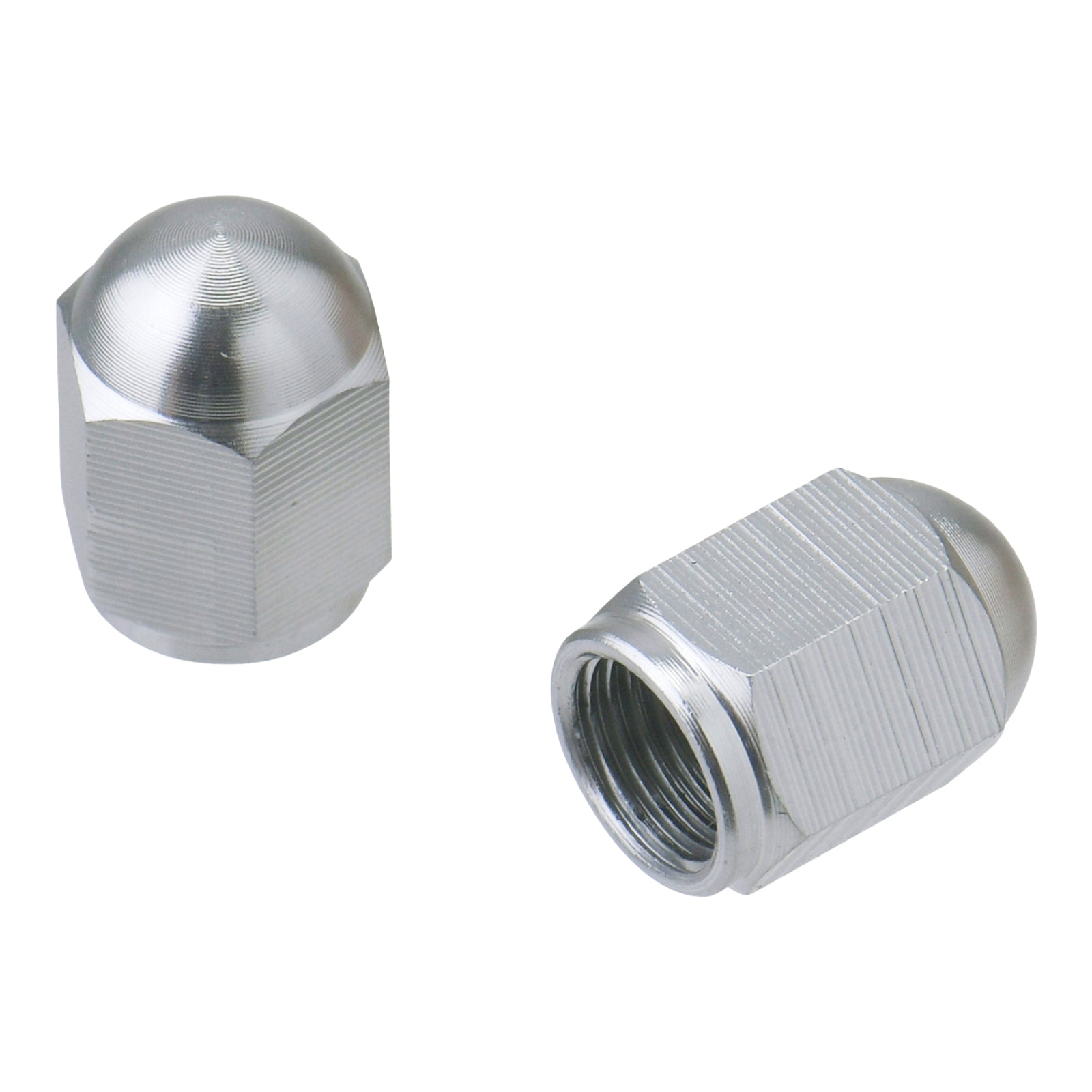 DRC Aluminium Valve Caps (2 Pack) - Titanium