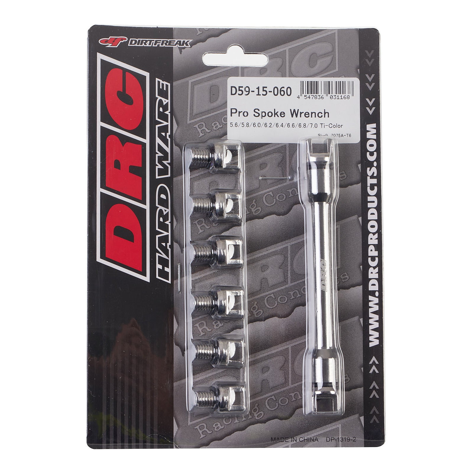 DRC Pro Spoke Wrench 5.6–7.0mm - Titanium
