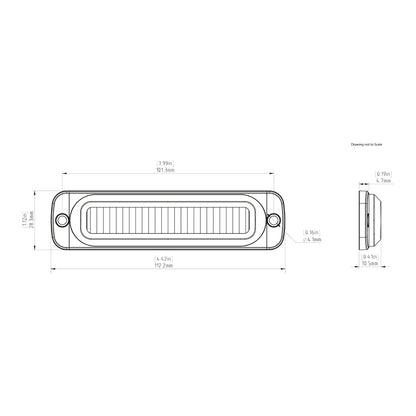 Denali B6 Dual LED Brake Light Kit with Plate Mount