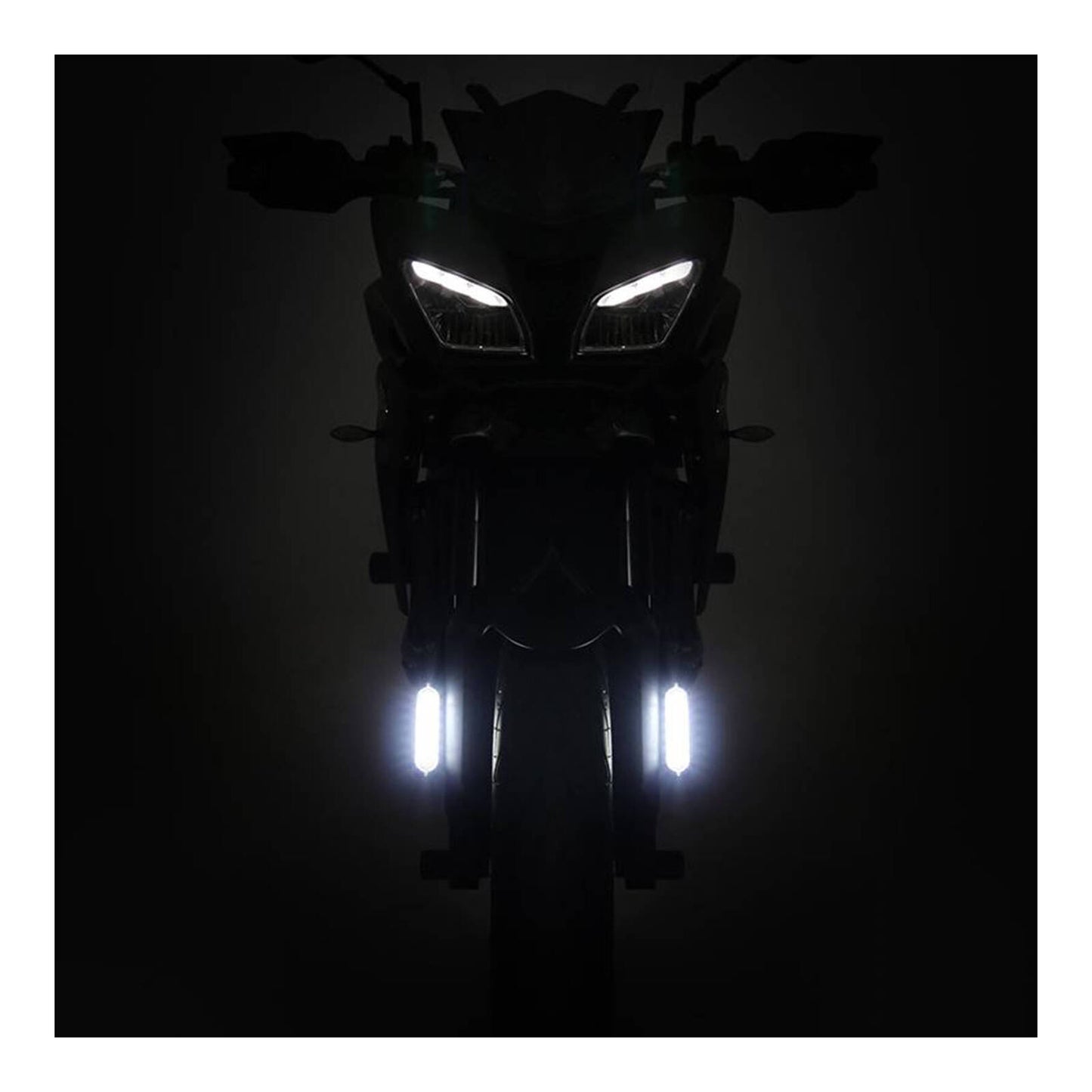 Denali DRL White Day Running Lights with Fender Mount Kit - Pair