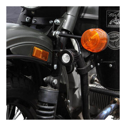 DENALI AUXILIARY LIGHT MOUNTING BRACKETS FOR URAL SIDE CAR M