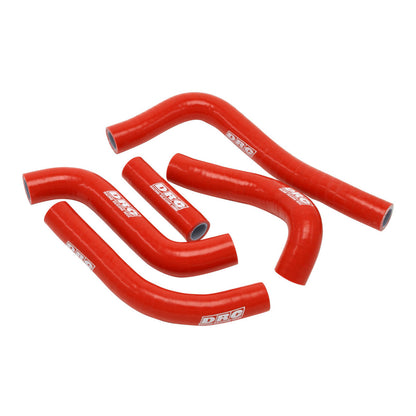 DRC Radiator Hose Kit - GasGas MC250F ('21-) / MC350F ('22-) - Red
