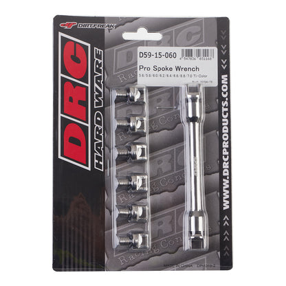 DRC Pro Spoke Wrench 5.6–7.0mm - Titanium