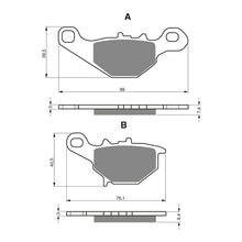 GOLDfren Brake Pads Sintered Sports GF109 - S3 ( PH214 )
