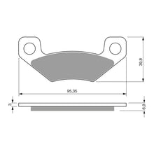 GOLDfren Brake Pads Off-Road Racing GF315 - K5 ( PR345 )