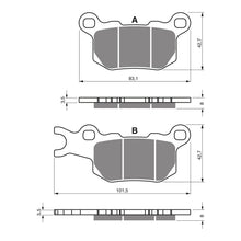 GOLDfren Brake Pads GF375 - K1