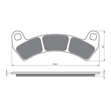 GOLDfren Brake Pads Off-Road Racing GF391 - K5