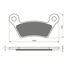 GOLDfren Brake Pads Sintered Sports GF407 - S3