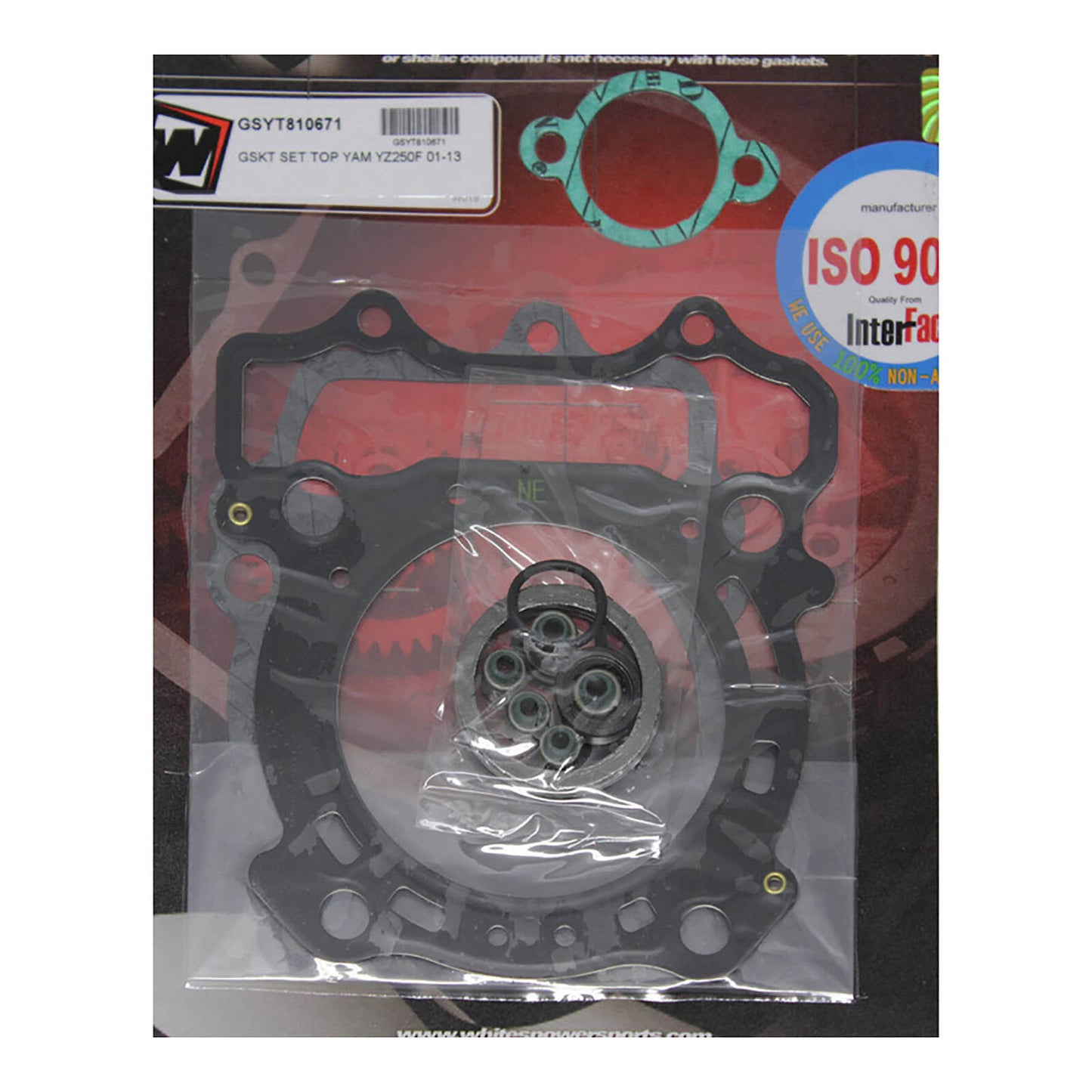 Whites Gasket Set - Top Yamaha WR/YZF 250 '01-'13