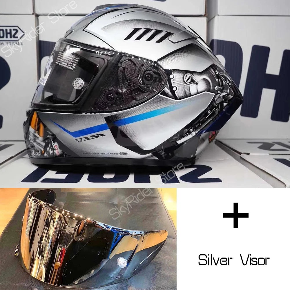 Full Face Helmet Shoei X-14 HA RIM 1 Yellow