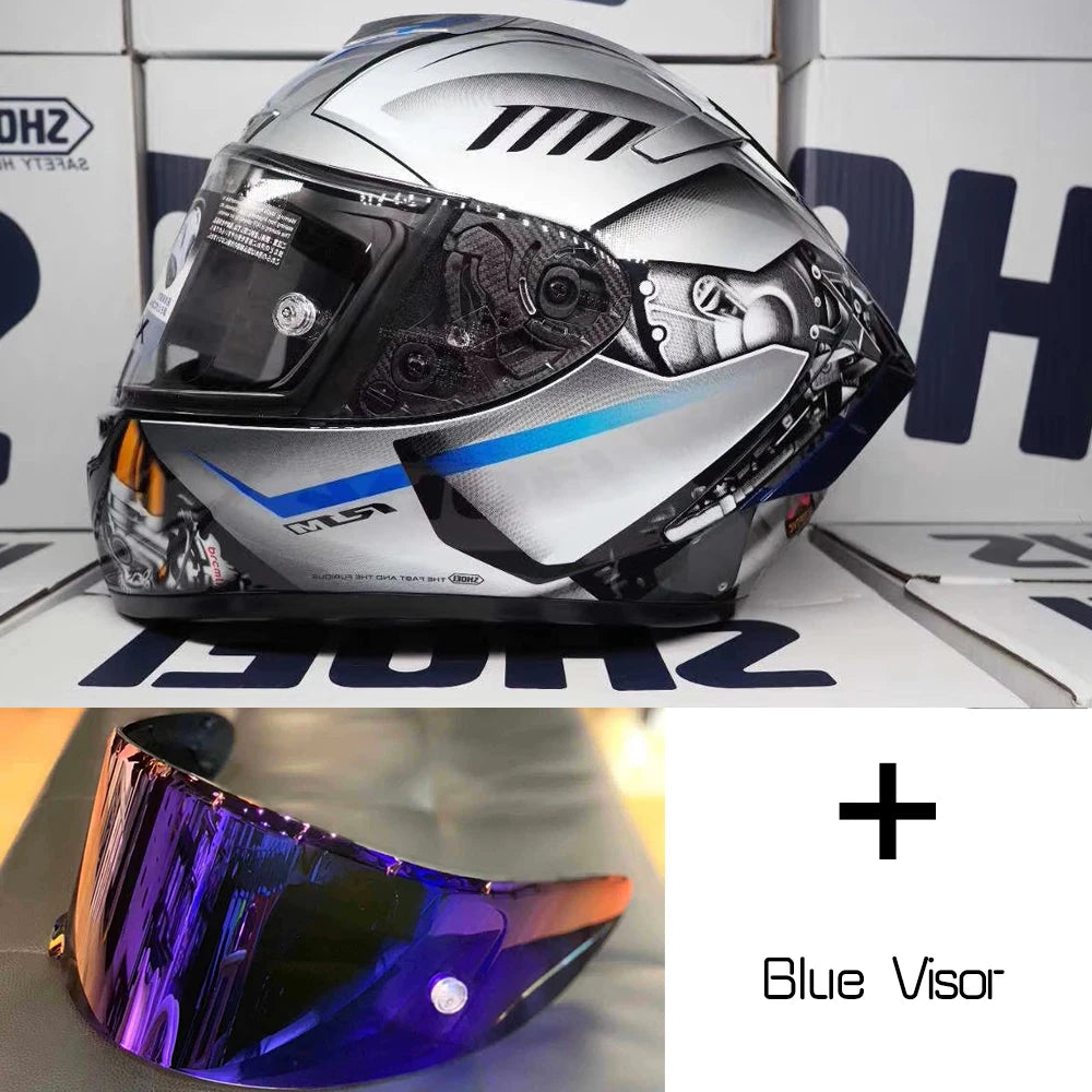 Full Face Helmet Shoei X-14 HA RIM 1 Yellow