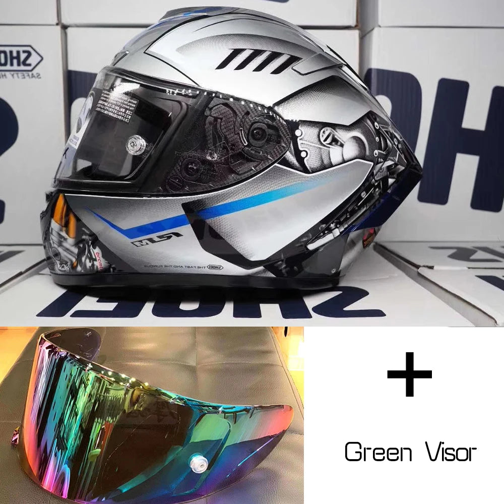 Full Face Helmet Shoei X-14 HA RIM 1 Yellow