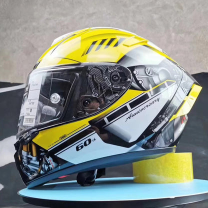 Full Face Helmet Shoei X-14 HA RIM 1 Yellow
