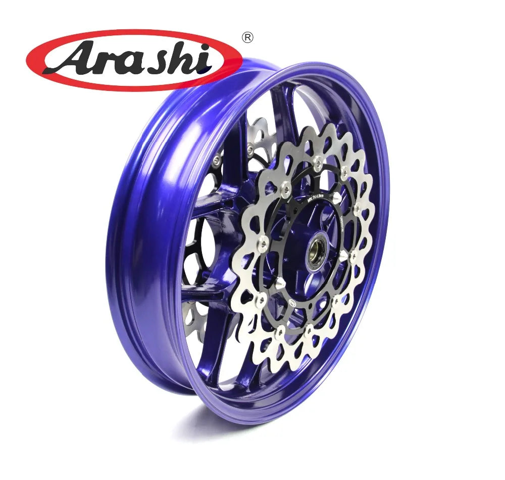 Yamaha YZF-R1 – Arashi Front Wheel & Brake Rotor (2015–2022) – Glossy Blue