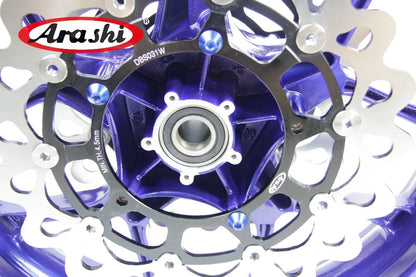 Yamaha YZF-R1 – Arashi Front Wheel & Brake Rotor (2015–2022) – Glossy Blue