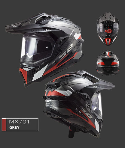 LS2 MX701 Explorer – Carbon Off-Road / Motocross Motorcycle Helmet
