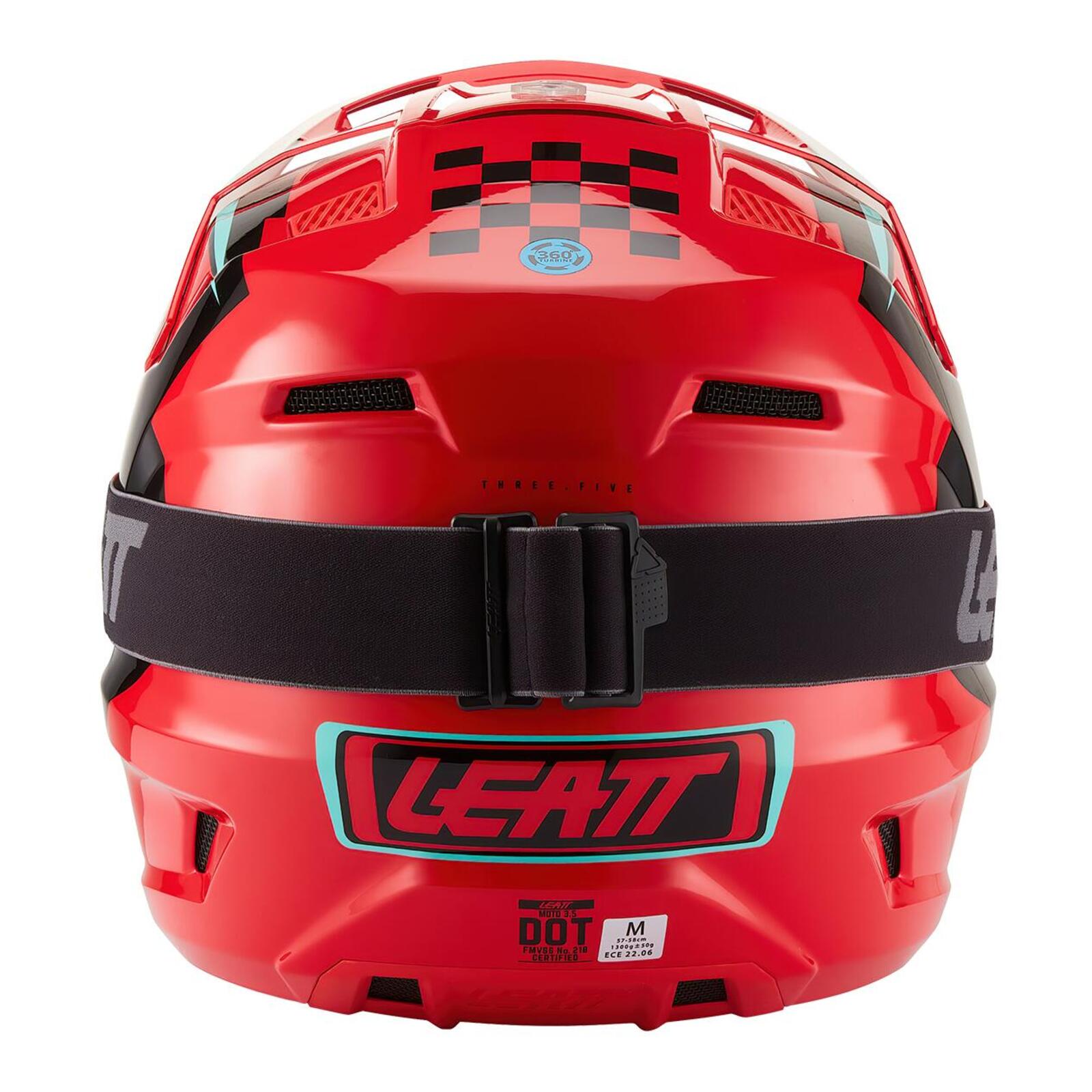Leatt 3.5 Junior Helmet Kit - Red