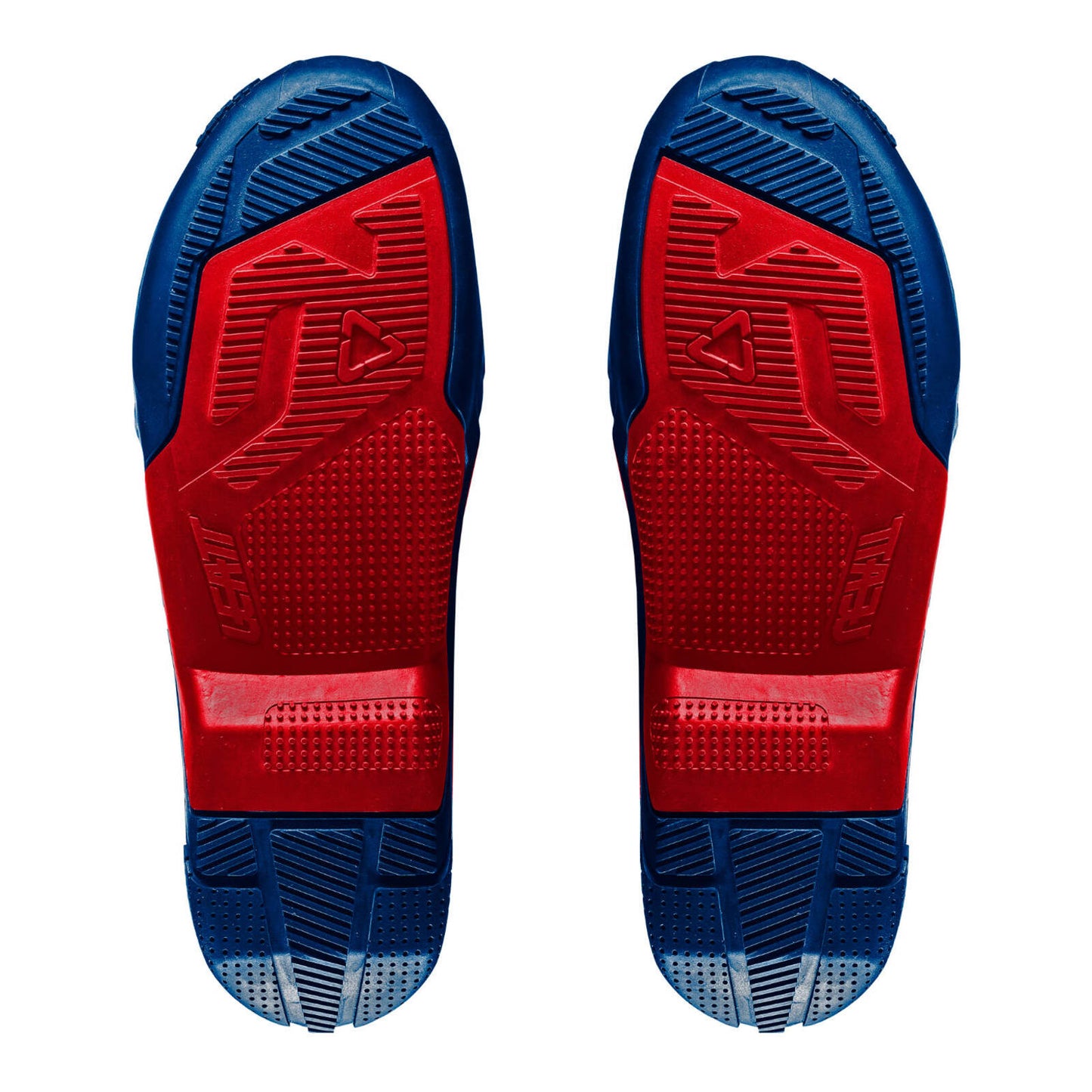 Leatt 4.5/5.5 Boot Outer Sole - Blue / Red [Pair]