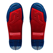 Leatt 4.5/5.5 Boot Outer Sole - Blue / Red [Pair]