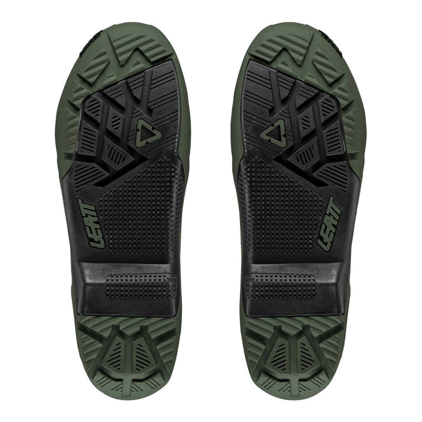 Leatt 4.5/5.5 Enduro Sole [Pair] - Black / Cactus [Pair]
