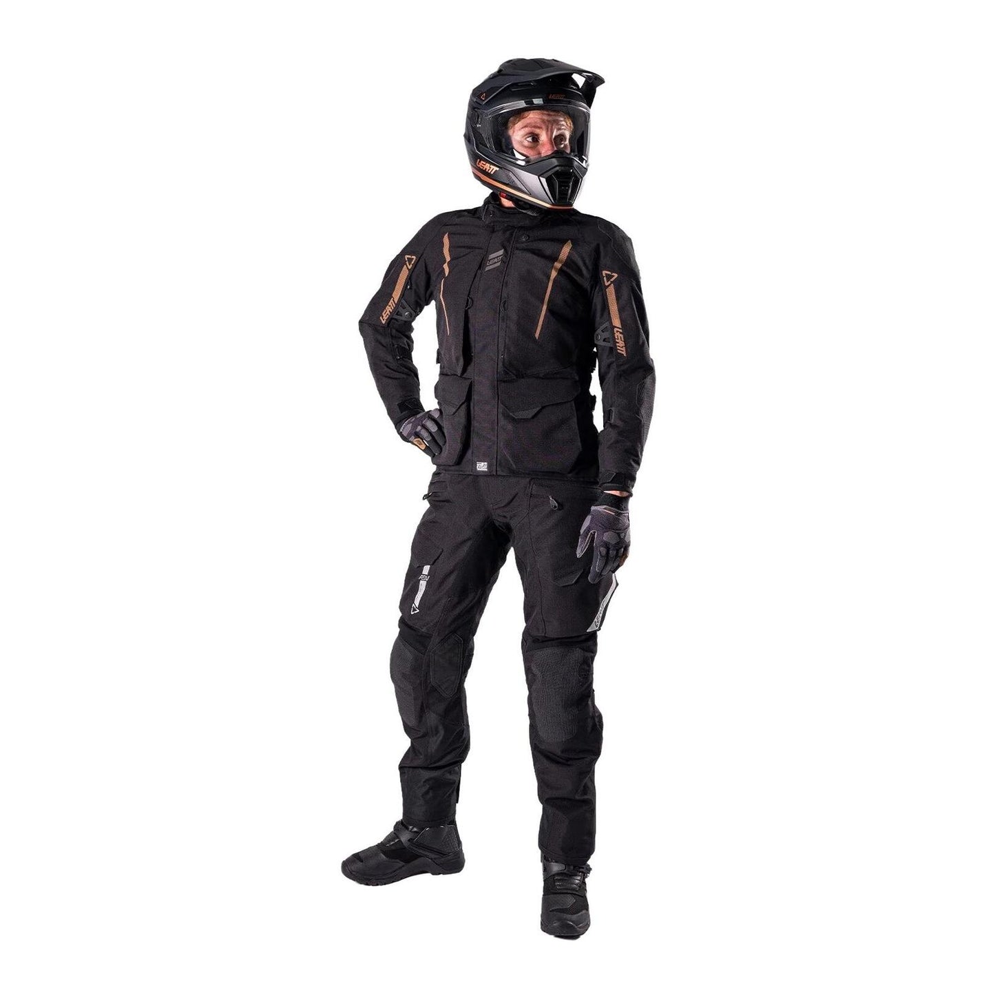 Leatt 5.5 DriTour ADV Women's Jacket - Stealth Black (3XL/EU46/UK18/US14)