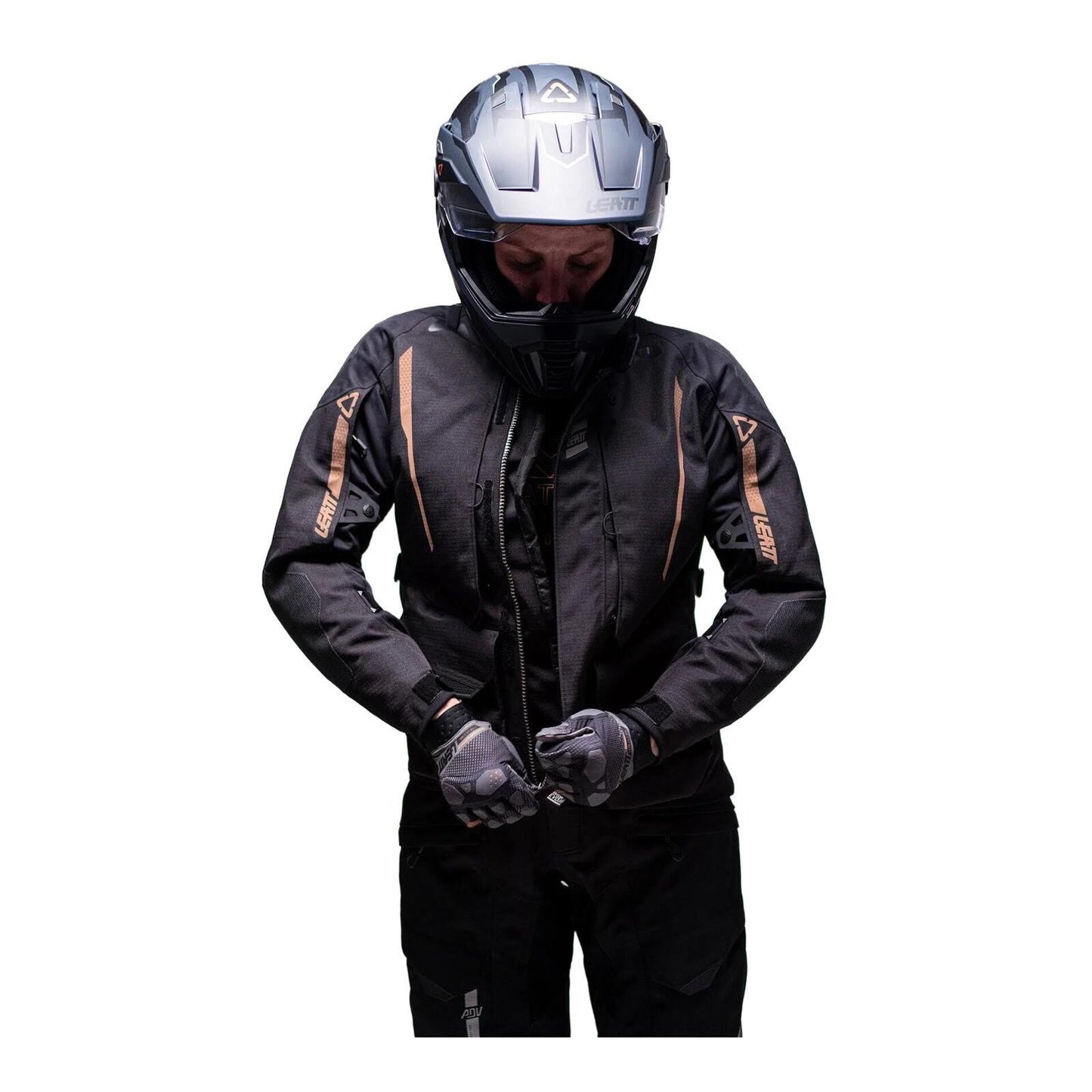 Leatt 5.5 DriTour ADV Women's Jacket - Stealth Black (3XL/EU46/UK18/US14)
