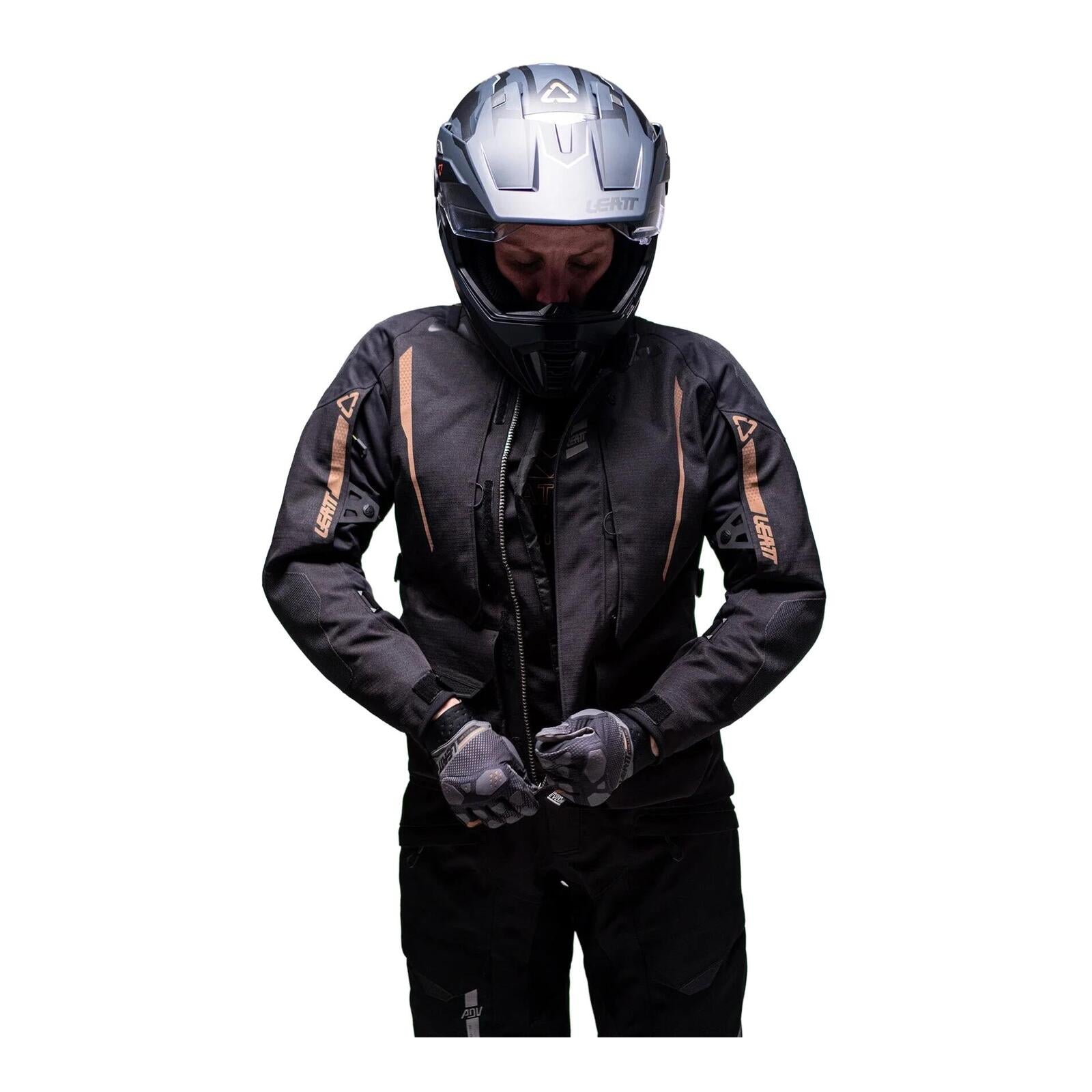 Leatt 5.5 DriTour ADV Women's Jacket - Stealth Black (3XL/EU46/UK18/US14)