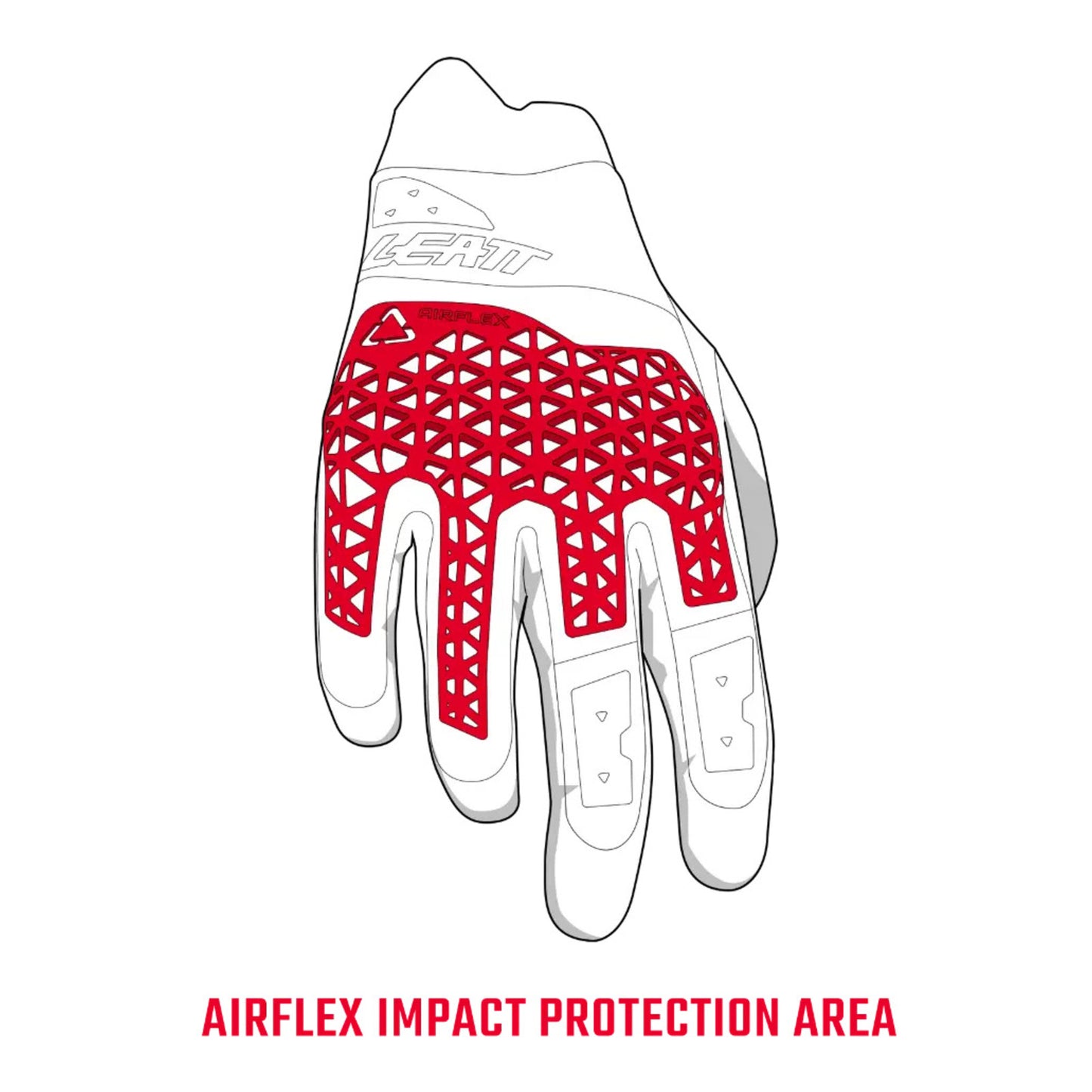 Leatt 4.5 Lite Glove - Red