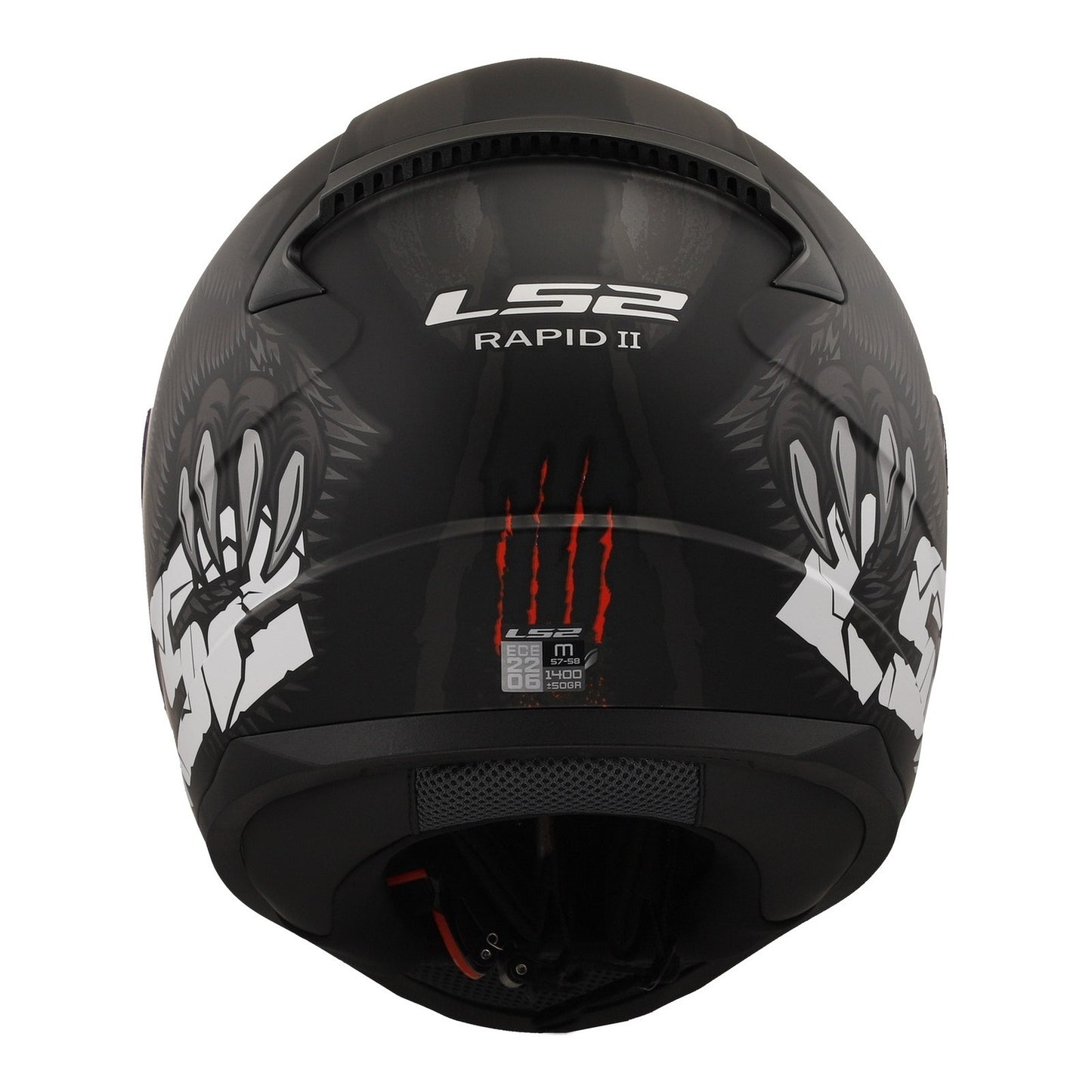 LS2 FF353 Rapid II Claw Helmets - Black 06