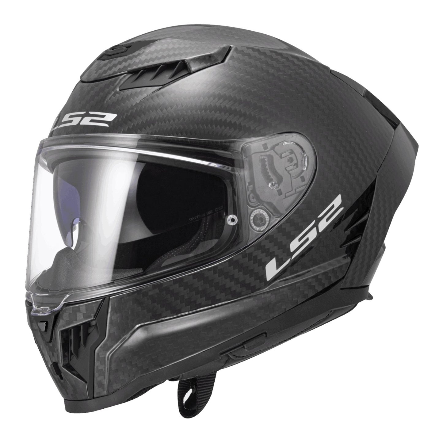 LS2 FF807 Dragon Carbon Helmet - Matte Carbon 06