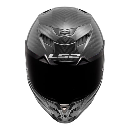 LS2 FF807 Dragon Carbon Helmet - Matte Carbon 06