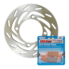 Brake Disc & Pad Front Kit - Yamaha YFM700FAP '07-'20 - Left