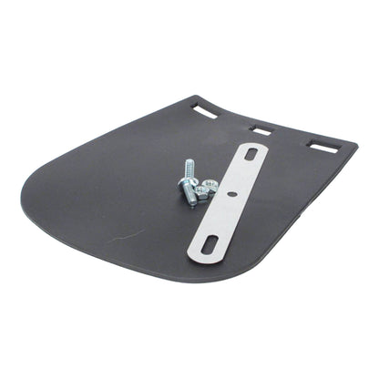 WHITES MUDFLAP BLK PVC LGE MOTORCYCLE