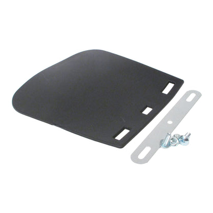 WHITES MUDFLAP BLK PVC LGE MOTORCYCLE