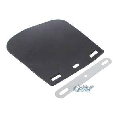 WHITES MUDFLAP BLK PVC LGE MOTORCYCLE
