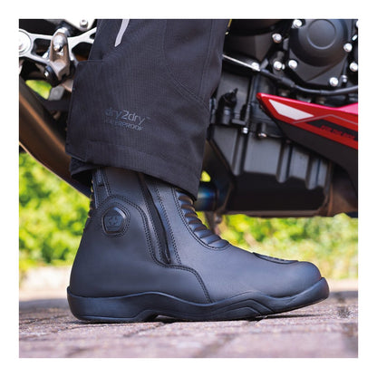 Oxford Hunter Twin ZIP MS Boot - Black